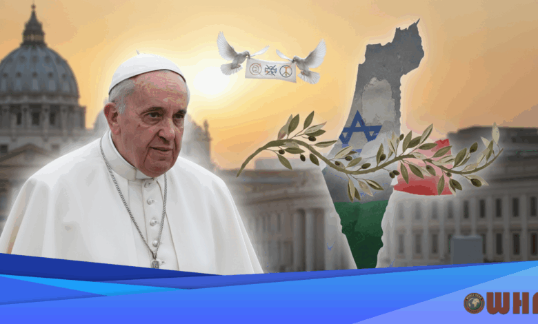 Pope Urges Mideast Two-State Solution